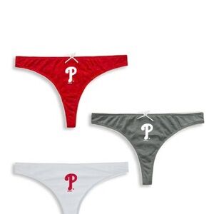 Rally House Philadelphia Phillies Thong 3 Pack genuine MLB merchandise